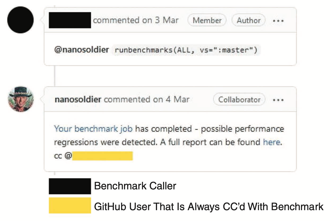 A DevBot for Continuous Performance Assessment