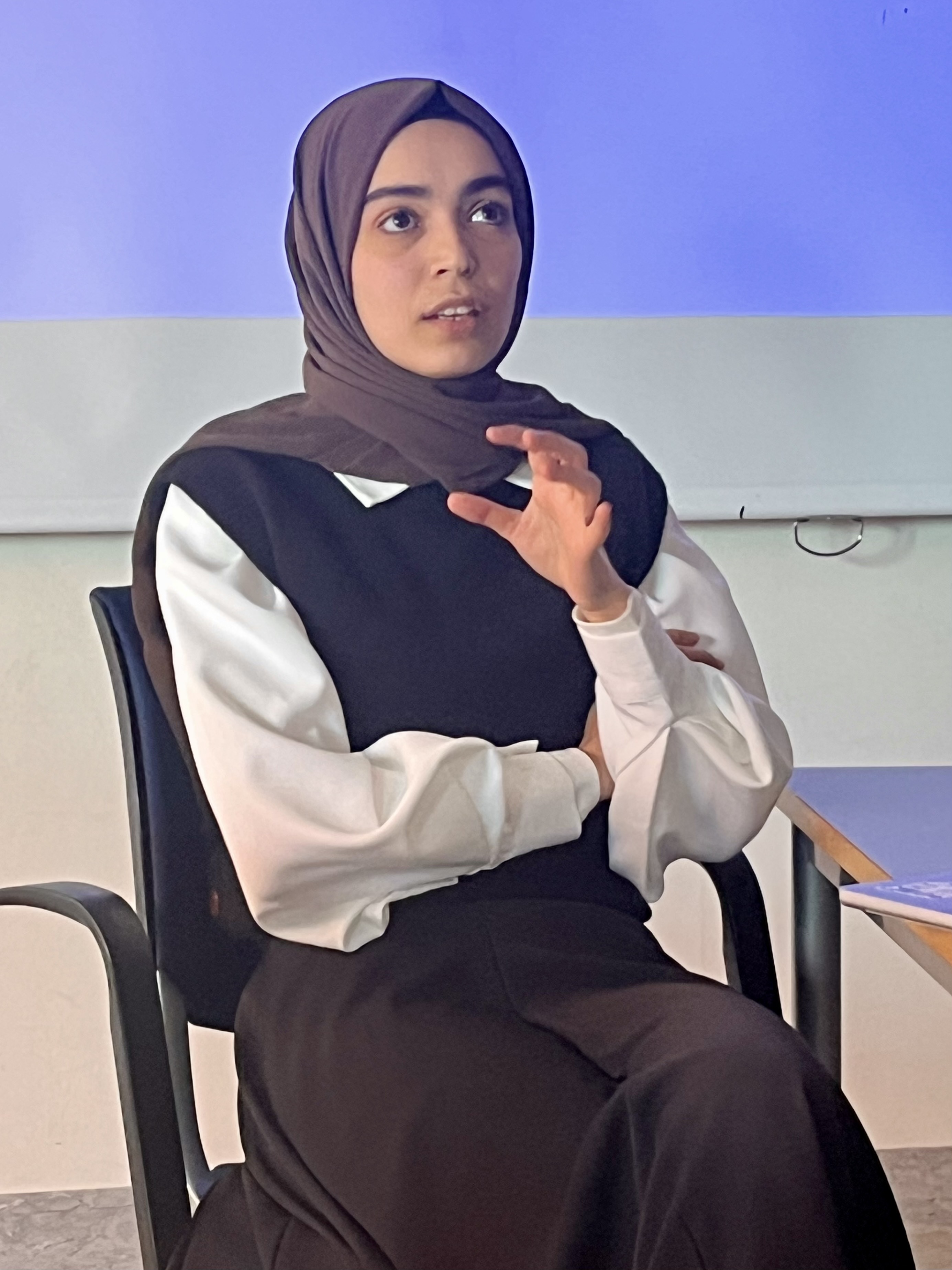 Images of Ranim's Licentiate Defense